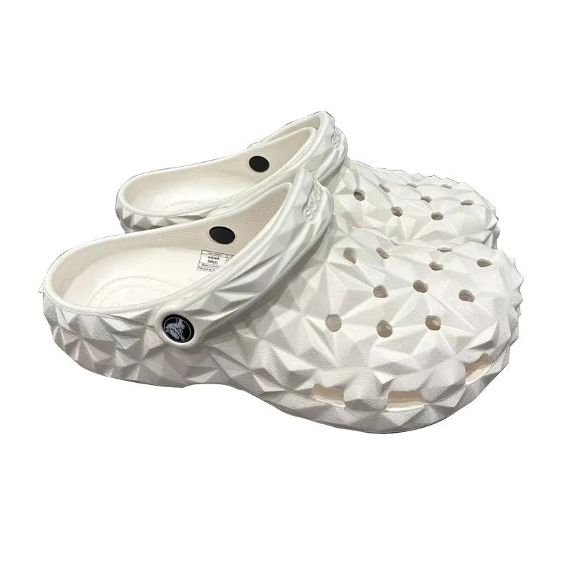 Durian couple hole shoes big men summer classic outdoor wear beach toe breathable women's slippers anti slip